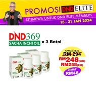 3 BOTOL MINYAK SACHA INCHI OIL DND369 (500 mg x 60 SoftGel) by DR NOORDIN DARUS DND.  Minyak Sacha Inchi. Kaya Omega 3,6 &amp; 9, 17x lebih baik dari Minyak Ikan. Baik utk Kesihatan. 100% Organik. HALAL JAKIM. ELYANA pun makan.