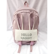 Hello rabbit all indonesia children's backpack