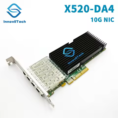 10 Gigabit Etherne X520-DA4 Networks card PE310G4SPI9LB-XR-FE