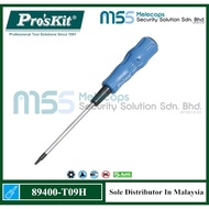 Pro'skit 89400-T09H Star Screwdriver W/Temper Proof Hole T09H
