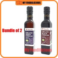 SauceCo Organic Black Vinegar 乌醋 250ml / Organic White Vinegar 白醋 250ml