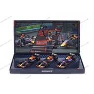 F1 Racing Model 1: 43 Mini Cut Red Bull RB19 Vistapan American Station Triple Championship Special N