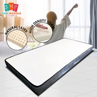 Single Size - Chiro-S 4 INCHES Natural Foam Posture Mattress Single Mattress Tilam