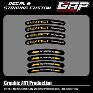 EXACT Advanced Rim STICKER