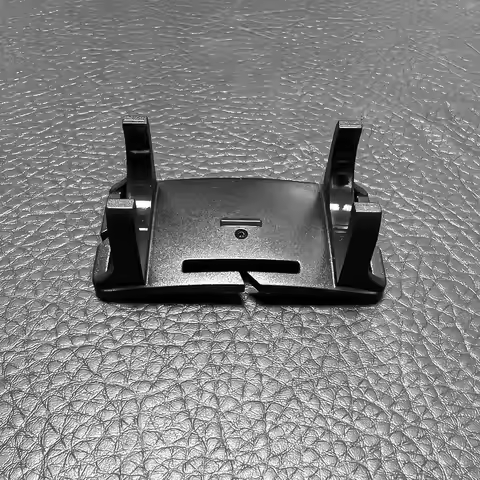 23mm LED Flashlight Headlight Bracket Mount Holder for 22mm-26mm Headlamp Strap Portable Black LED H