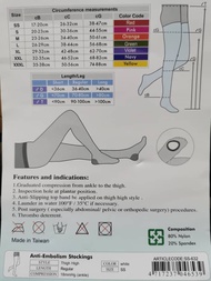 Rejuvein Anti-Embolism Stocking [Size - XXL ]