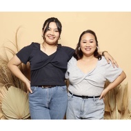 PLUS SIZE TWIST TOP (XL-3XL)