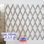 premium Kawat / Mesh Almunium Wajik BESAR - pagar / jendela / kandang