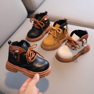 รองเท้าบู้ทเด็กชายและเด็กหญิงสำหรับเด็กวัยหัดเดินรองเท้ารองเท้าบู๊ทเล่นหิมะเด็กหุ้มข้อแบบลำลอง Sepatu BOOT Pendek สำหรับเด็กชายรองเท้าปีนเขาเด็กชายรองเท้าทำงานรองเท้าบูทกันน้ำสำหรับเด็กรองเท้าบูทลุยหิมะสำหรับเด็กผู้ชายรองเท้าสกีเด็กผู้ชายเด็กวัยหัดเดินแบบ