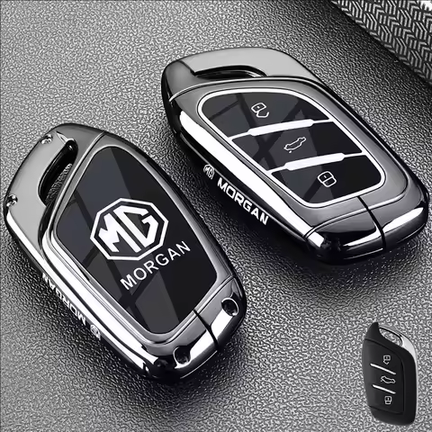 New Styling TPU Car Key Case Cover Black For MG 4 2023 Mg4 Ev HS GT ZS EV ZX Roewe RX5 MG3 MG5 MG6 M