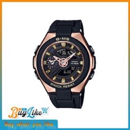 Casio Baby-G MSG-400G-1A1 黑 玫瑰金 MSG-400G-1A2 金面 全新 金屬部件 樹脂錶帶 女裝 錶 包順豐運費 貨到收款