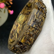 Bracelet1.6Pattern Specifications0.8cm Zodiac*Buddhist Prayer Beads Bracelet for Men and Women, Carv