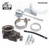 HUB sports 2.5” Internal Wastegate Conversion Kit  5bolt Swing Valve Fits Most T3/T4 T3 T04E Turboch