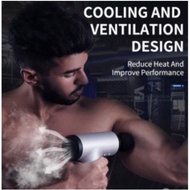 Portable Electronic Massage Machine 6 Heads 6 Gears Body Massage Gun High Frequency Vibration Foot M