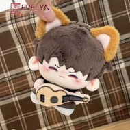 Evelyn 10CM Love and Deep Space Cosplay Plush Doll Biscuit Body Caleb with Magnetic Violin and Plush