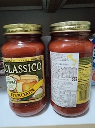 售Costco好市多購買 CLASSICO 義大利麵醬 蕃茄紅醬 680g 4種起司 共兩罐