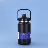 2500ML 4000ML Thermos Cup Large Cold Mug Stainless Steel 304 With Handle /Straw Water Bottle Tumbler