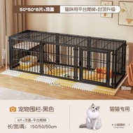 貓狗寵物圍欄 柵欄室內組合 貓籠 狗籠防越獄 適用中小型犬