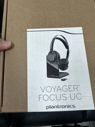 繽特力 Plantronics Voyager Focus B825 藍牙立體聲主 動降噪耳機  買來沒用 已過保 隨便賣