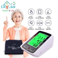 ok  Digital Automatic Upper Arm Blood Pressure Monitor Tonometer BP Meter Pulse measurement tool