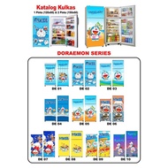 Doraemon MOTIF 1-door And 2-door Refrigerator Stickers PREMIUM VINYL Material