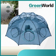 [8 holes] BuBu Automatic Shrimp Crab Net Trap Automatic Crab Net