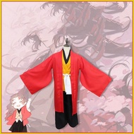 BH3 Anime Demon Slayer Kimetsu No Yaiba Tsugikuni Yoriichi Suit Cosplay Costume Unisex Wig Sword Set