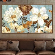 Hiasan Dinding Lukisan Abstrak Bunga - future art painting kamar tidur selebriti