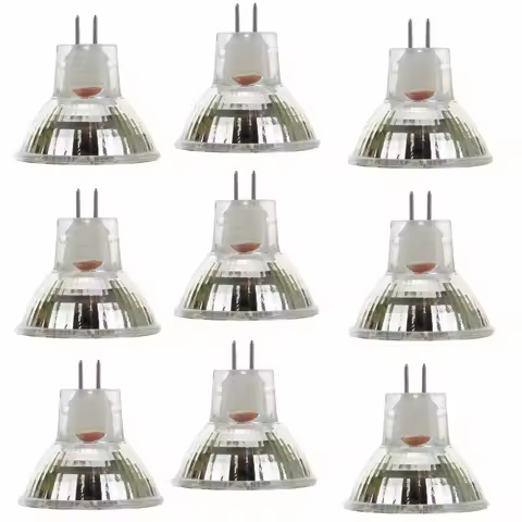 10x 35mm LED Bulb MR11 GU4 2W 3W 120LM 150LM LED Bulb 2835 SMD Warm Cold Neutral White 12V-24V Lamp 