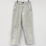 DOCKERS กางเกงชิโน Khakis ซิปหน้า สีขาว สินค้ามือสอง