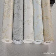 10 METER Classic European Damascus Wallpaper Thicken 4D Three-dimensional Precision Press Texture Cl