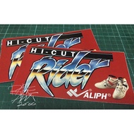 ALIPH STIKER KASUT ALIPH RIDER RETRO