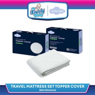 Comfy Baby Purotex Travel Mattress Set Topper Cover (60 x 120 x 3cm)