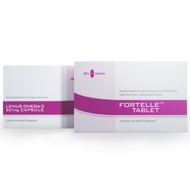 FORTELLE TABLET+LENUS OMEGA-3 2x28'S  (EXP:07/2025)