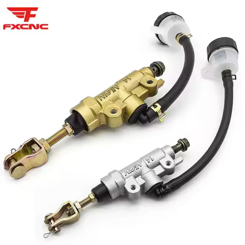 Universal 10mm ATV Go Cart Pit bike Motorcross Motorcycle Rear Brake Master Cylinder Pump For Honda