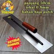 Roskam 50cm ASLI besi baja putih 50cm