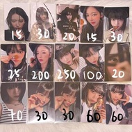 LE SSEARAFIM LESSERAFIM 小卡 特典 Sakura Chaewon Yunjin Kazuha Eunchae