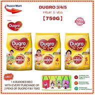 DUGRO 3 & 4 FRUIT & VEG 750G 【FREE 1 BEG BUDDIES WITH EVERY PURCHASE OF 2 X 750G】