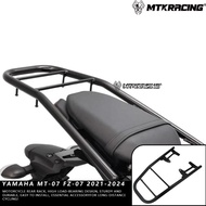 MTKRACING For YAMAHA MT-07 FZ-07 2021-2024 Rear Carrier Luggage Rack Tailbox Fixer Holder Cargo Moto