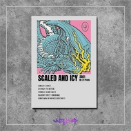 Wooden Wall Decoration Cover Album band Scaled And Icy by 21 Pilots music MDF 6mm