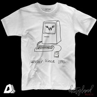 Weezer Band T-Shirt - 1992 Illustration