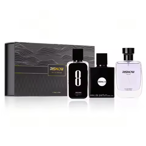 50ml*3 Men’s Cologne Perfume Set,, EDP, Long-Lasting for 6-8 Hours, Vanilla, Rose, Apple, Wood, Can 