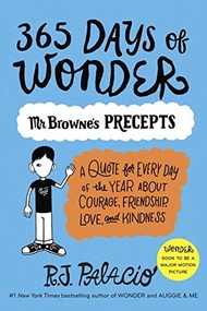 Sách Ngoại Văn - Fahasa - 365 Days of Wonder: Mr. Brownes Precepts