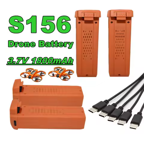 Original 3.7V S156 Drone Battery 1800mAh Lipo rechargeable Battery for S156 Drone Replacement Access