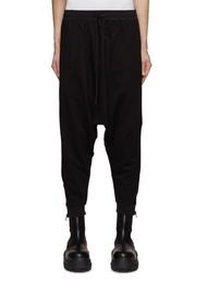 THE VIRIDI-ANNE DROP-CROTCH COTTON PANTS