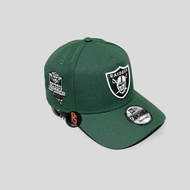 TOPI NEW ERA ORIGINAL A FRAME IS 2020 LV RAIDERS GREEN ESTAVANNY