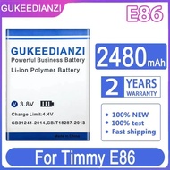 Mobile Phone Battery 2480Mah Long Lasting For Timmy E86