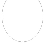 FAR EAST 18K/750 White Gold Singapore Necklace