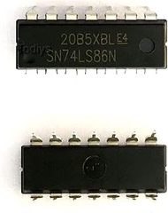 New 30Pcs for 74LS86 74LS86N SN74LS86N HD74LS86P DM74LS86N SN74LS86AN Quad 2-Input Exclusive OR Gate