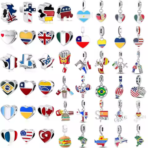 Authentic 925 Sterling Silver Charms Beads fit Bracelets Necklace Women Christmas Halloween DIY Gift